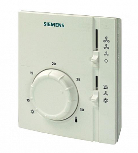 Izbový termostat pre štvorrúrkový fan-coil Siemens RAB 31.1 (RAB31.1)