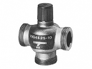 Trojcestný liatinový ventil DN 32 Siemens VXG 48.32