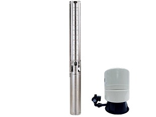 Súprava ponorné čerpadlo Grundfos SP 2A-13 + vodárenská súprava 60 l + kábel 30 m (98163255)