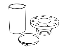 Tesnenie prítoku Wilo DN 100 (2522672)