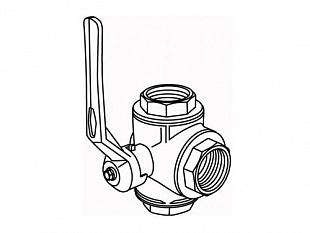 Trojcestný ventil Wilo Rp 1 1/2 (2511607)