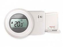 Bezdrôtový jednozónový priestorový termostat ROUND Honeywell Y87RFC2074 sada termostat, relé, gateway
