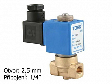 Elektromagnetický ventil na vykurovací olej TORK T-Y 401 DN 8