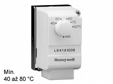 Príložný termostat Honeywell 40/80°C