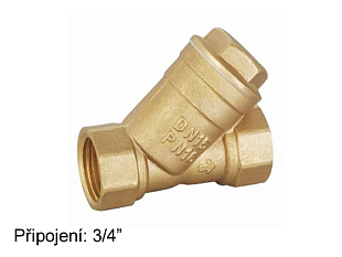 Závitový filter Genebre EMS DN20 3/4"