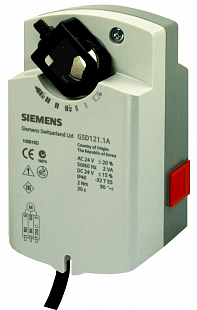 Klapkový pohon Siemens GSD321.1A, 230 V, 2-bod