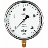 Manometer plyn SUKU 5651-160R, M20x1,5