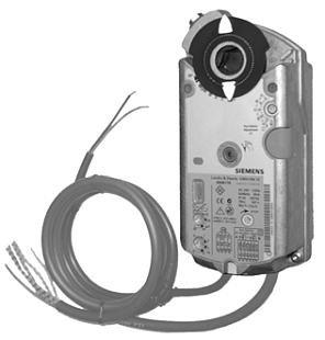 Pohon klapiek Siemens GMA 326.1E, 230 V, 2-bodový (GMA326.1E)