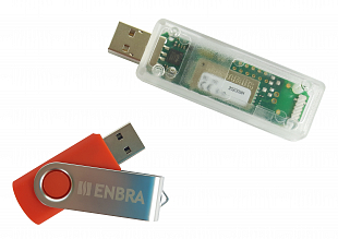Odpočtová wM-Bus sada ENBRA EWM s USB modemom EWMR-INT so vstavanou internou anténou