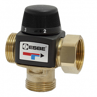 Termostatický zmiešavací ventil ESBE VTA 578 20-55°C G 1" s adaptérem RN 1" (31702400)
