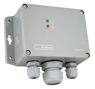 Detektor amoniaku (čpavok) s elektrochemickým senzorom EVIKON E2638-NH3-E-R-B-LED-230