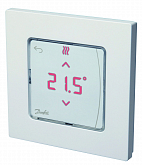 Priestorový termostat Danfoss Display 24 V do podomietkovej krabice