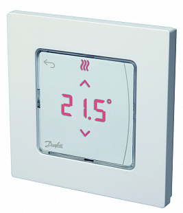 Priestorový termostat Danfoss Display 24 V do podomietkovej krabice (088U1050)