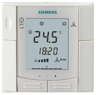Priestorový termostat s RS485 komunikáciou Siemens RDF302