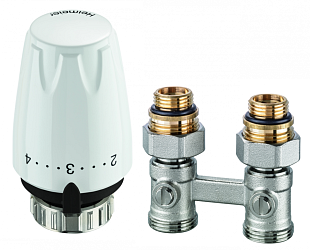 Radiátorová sada hlavice a ventilu IMI Heimeier DXVTRIMK12 priamy DN 15 (DXVTRIMP12)