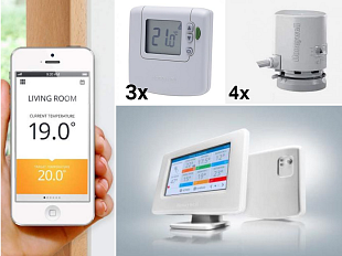 Honeywell Evohome - WiFi set PTS-4-DTS
