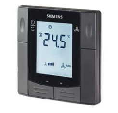 Priestorový termostat Siemens čierny RDF600KN/VB