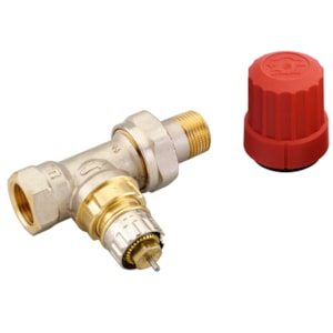 Termostatický radiátorový ventil Danfoss RA-N 10, priamy, Rp 3/8” x R 3/8”, prednastaviteľný (013G0012)