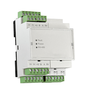 Analógový modul Evikon E7125-8AS 8x4-20mA, RS485 RTU