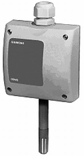 Priestorové čidlo rel. vlhkosti Siemens QFA66 – 2 × 0 - 10V, vysoká presnosť (QFA66)