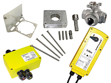Súprava Schischek EXMAX-15.30-Y a trojcestného guľového ventilu T-KV904.32 (SCH32.102)