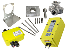 Súprava Schischek EXMAX-50.75-Y a trojcestného guľového ventilu T-KV904.50 (SCH50.102)