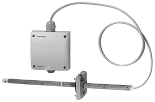 Snímač rýchlosti prúdenia vzduchu Siemens QVM62.1-HE