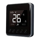 Digitálny termostat Honeywell TF428DN-RSS_U čierny, pre fancoil