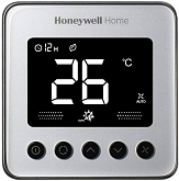 Digitálny termostat Honeywell TF428SN-RSS-U strieborný, pre fancoil