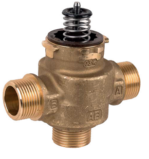 Samostatné telo VC ventilu Honeywell VCZMG6000/U, trojcestný, vonkajší závit 3/4"