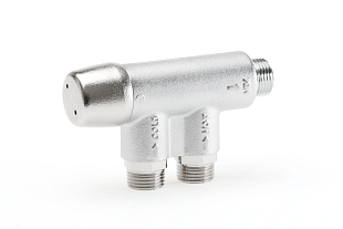 Termostatický zmiešavací ventil Taconova NOVAMIX Compact DN15 so spätnou klapkou, 30-70°C