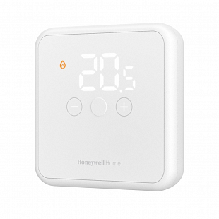 Bezdrôtový digitálny termostat Honeywell DT4R, bez spínacej jednotky, biely (DTS42WRFST20)