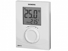 Digitálny izbový termostat s ovládacím kolieskom Siemens RDH 10 (RDH10)