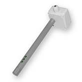 Snímače teploty, vlhkosti a CO2 Regmet PCHM12-2K-180 do VZT, komunikácia Modbus RTU