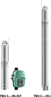 Viacstupňové ponorné čerpadlo Wilo Sub-TWU 3.03-08-HS-ECP-B (6079401)