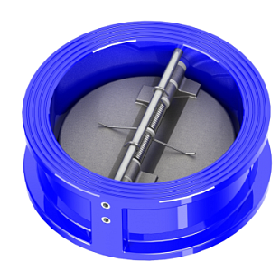 Dvojkrídlová spätná klapka Abo Valve S700, DN50