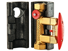 Vyvažovací ventil s izolačným krytom Taconova Bypass100 SET DN 25, kvs 5,1